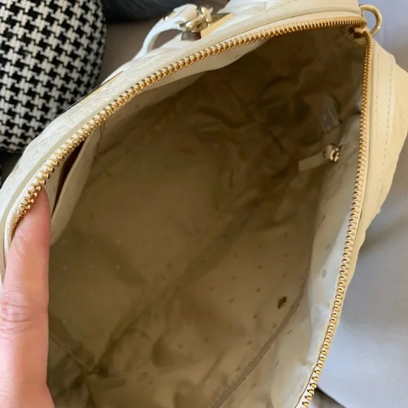 NWT KATE SPADE White/Black SEDGEWICK PLACE KENSEY QUILTED PURSE